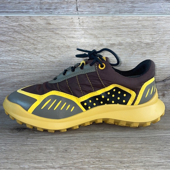 Camper CRCLR Yellow Maroon Gray GORE-TEX Sneakers Women’s Size 6 US Brand New! - Picture 2 of 10